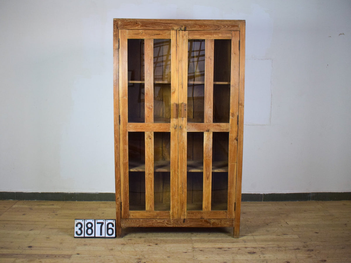 Vintage Wooden Rustic Cupboard Cabinet