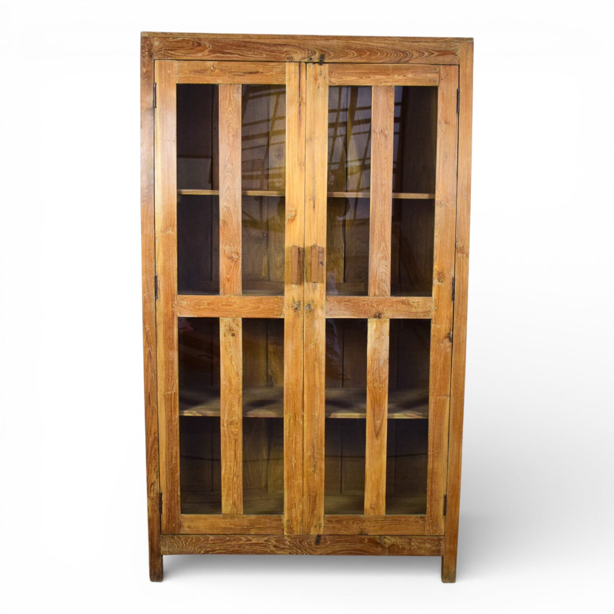 Vintage Wooden Rustic Cupboard Cabinet