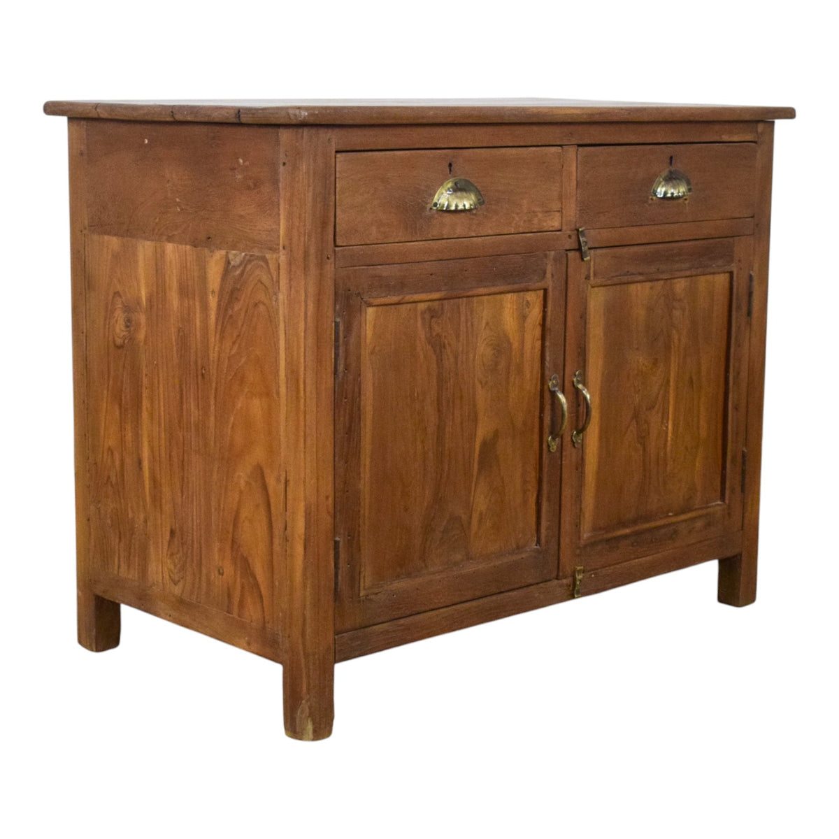 Vintage Wooden Sideboard Cupboard Cabinet