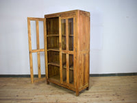 Vintage Wooden Rustic Cupboard Cabinet
