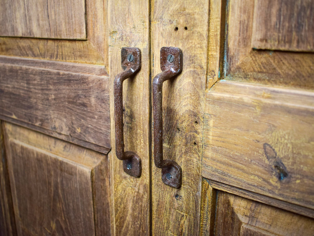 Vintage Rustic Kitchen Cupboard Cabinet