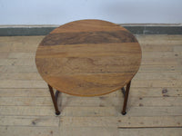 Reclaimed Vintage Style Metal and Wood Coffee Side Table