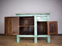Vintage Painted Kitchen Island Cupboard Cabinet