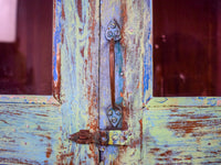 Vintage Rustic Painted Cupboard Cabinet