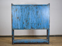 Vintage Solid Wood Rustic Multi Drawers Apothecary Shop Cabinet