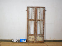 Pair of Antique Vintage Indian Doors Shutters