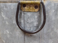 Vintage Rustic Metal Planter