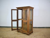 Vintage Wooden Rustic Cupboard Cabinet Display Case