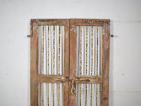 Pair of Antique Vintage Indian Doors Shutters