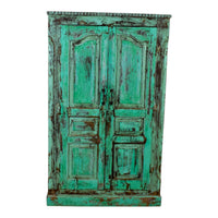 Vintage Wooden Rustic Fitted Interior Cupboard Cabinet