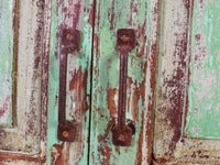 Vintage Wooden Rustic Fitted Interior Cupboard Cabinet