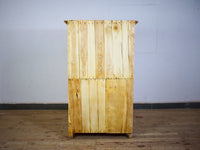 Vintage Bleached Rustic Kitchen Cupboard Cabinet