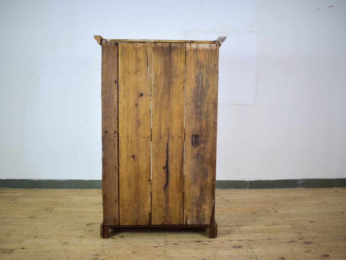 Vintage Wooden Rustic Cupboard Cabinet Display Case