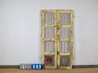 Pair of Antique Vintage Indian Doors Shutters