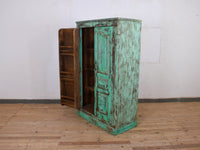 Vintage Wooden Rustic Fitted Interior Cupboard Cabinet