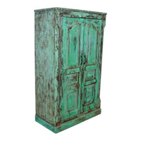 Vintage Wooden Rustic Fitted Interior Cupboard Cabinet