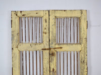 Pair of Antique Vintage Indian Doors Shutters