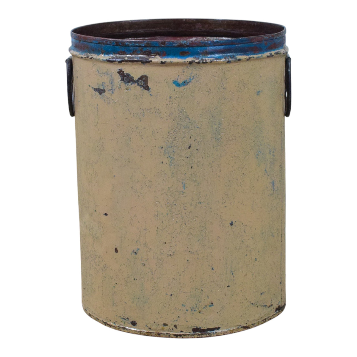 Vintage Rustic Metal Planter