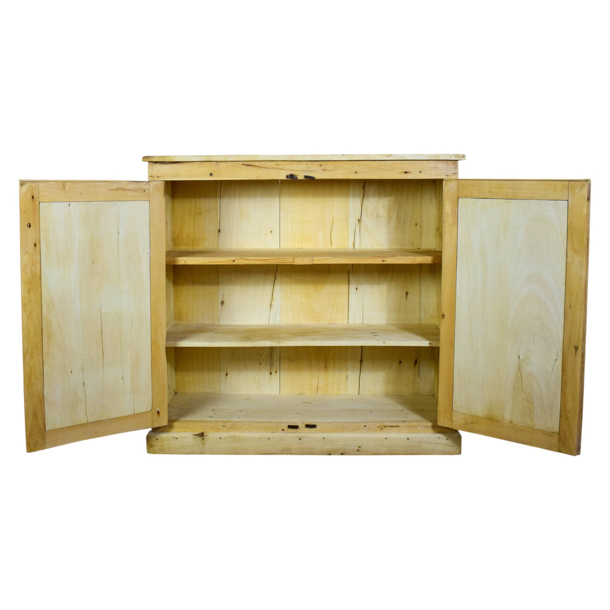 Vintage Bleached Rustic Kitchen Bathroom Cupboard Cabinet