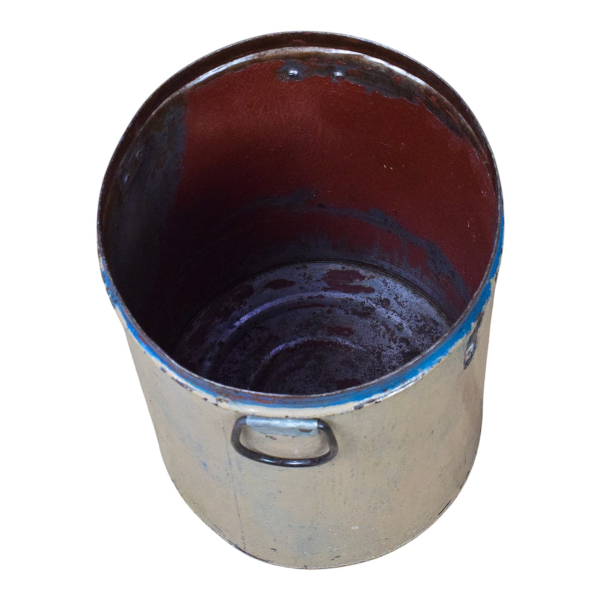 Vintage Rustic Metal Planter