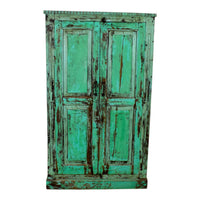 Vintage Wooden Rustic Fitted Interior Cupboard Cabinet