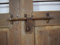 Pair of Antique Vintage Indian Doors Shutters