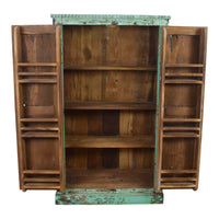 Vintage Wooden Rustic Fitted Interior Cupboard Cabinet