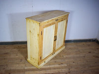 Vintage Bleached Rustic Kitchen Bathroom Cupboard Cabinet
