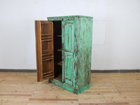 Vintage Wooden Rustic Fitted Interior Cupboard Cabinet