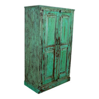 Vintage Wooden Rustic Fitted Interior Cupboard Cabinet