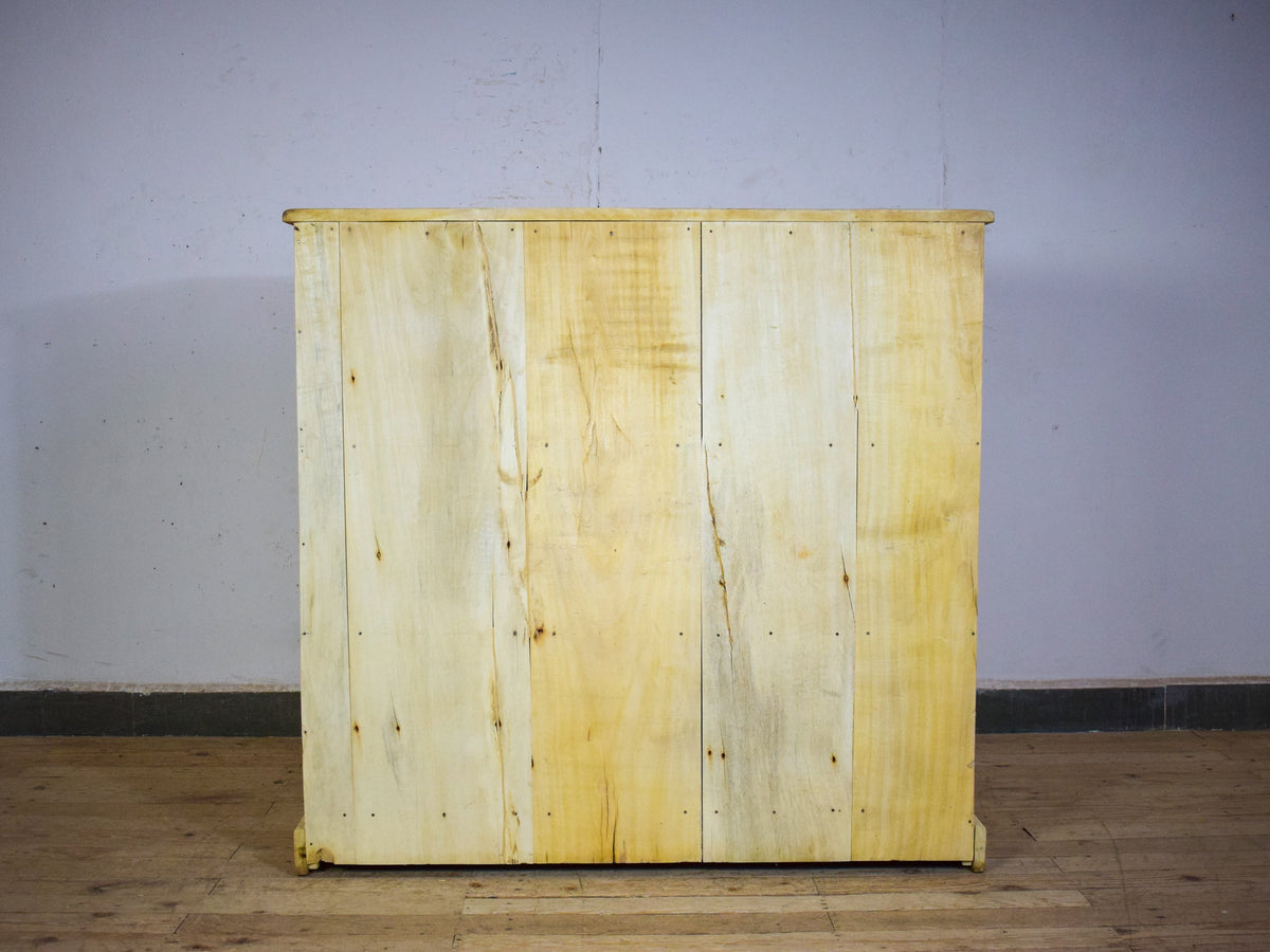 Vintage Bleached Rustic Kitchen Bathroom Cupboard Cabinet