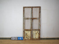 Pair of Antique Vintage Indian Doors Shutters