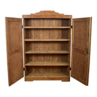 Vintage Rustic Wooden Cupboard Cabinet