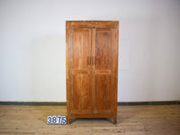 Vintage Rustic Hard Wood Fitted Interior Cupboard Cabinet Storage