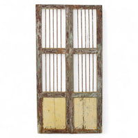 Pair of Antique Vintage Indian Doors Shutters