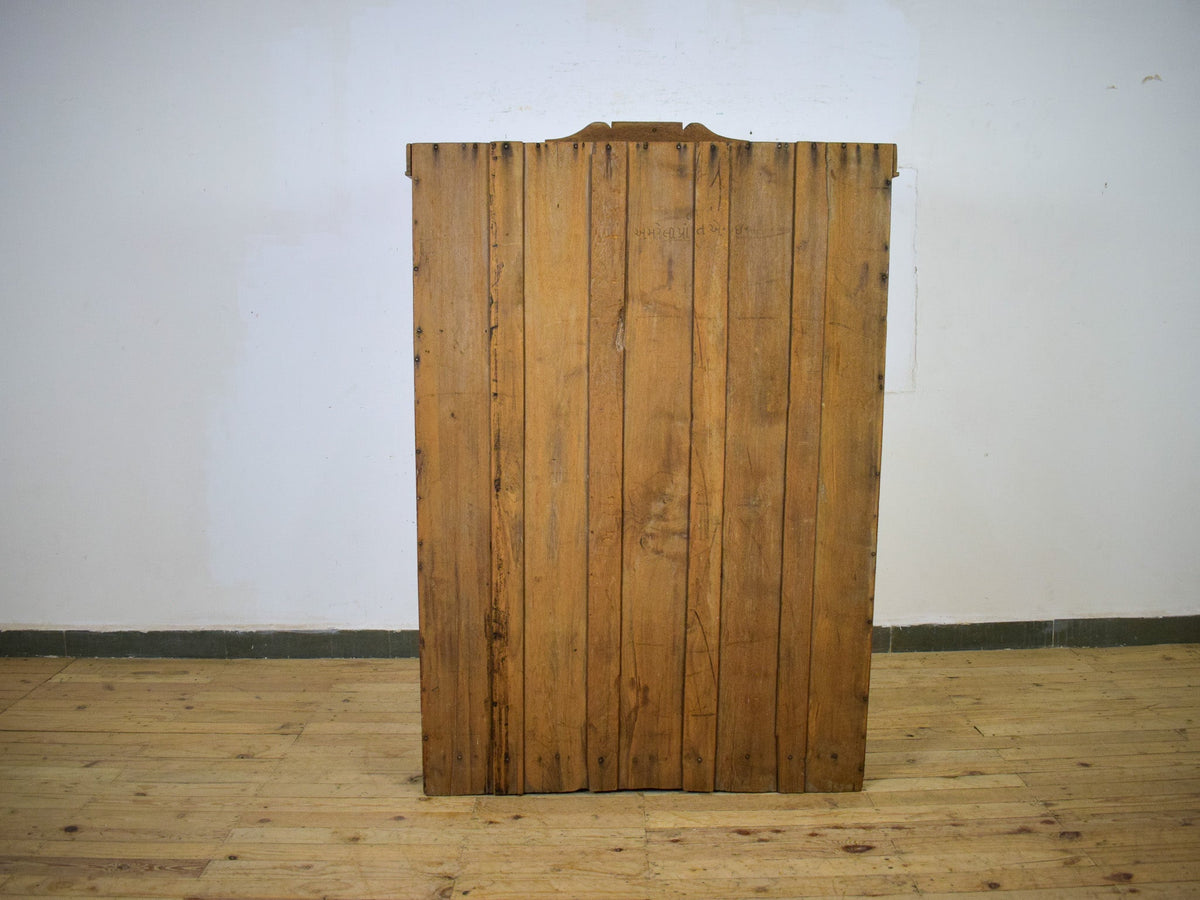 Vintage Rustic Wooden Cupboard Cabinet