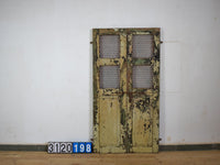 Pair of Antique Vintage Indian Doors Shutters