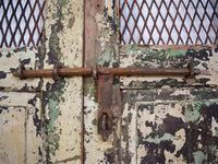Pair of Antique Vintage Indian Doors Shutters