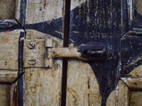 Vintage Hand-Painted Cupboard Cabinet