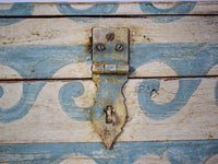 Hand Painted Vintage Chest Trunk Box