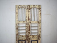 Pair of Antique Vintage Indian Doors Shutters