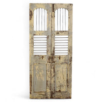Pair of Antique Vintage Indian Doors Shutters