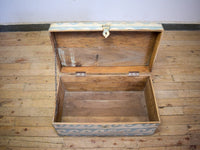 Hand Painted Vintage Chest Trunk Box
