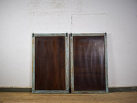 Very Large Vintage Indian Wooden Frame Mirror