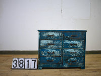 Small Vintage Rustic Worn Chest of drawers