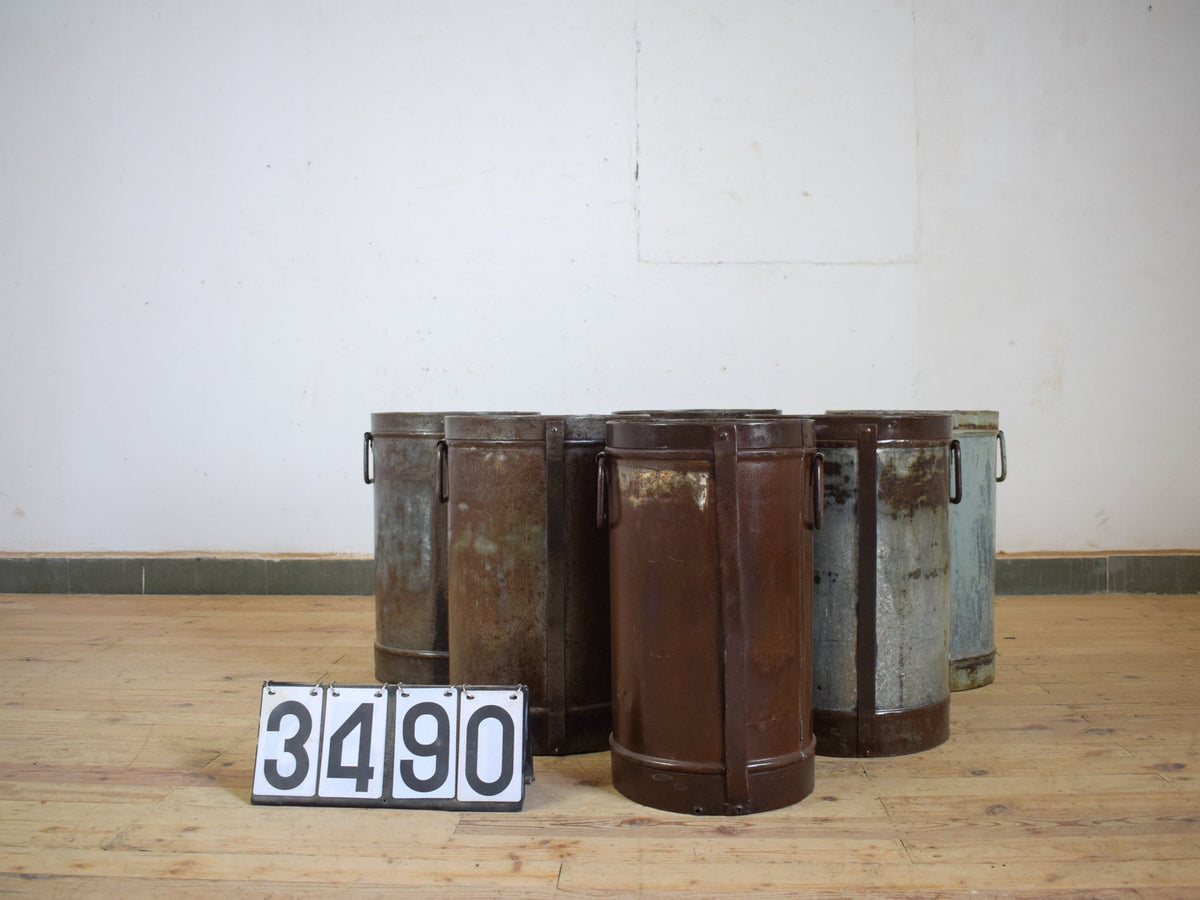 Vintage Metal Planter