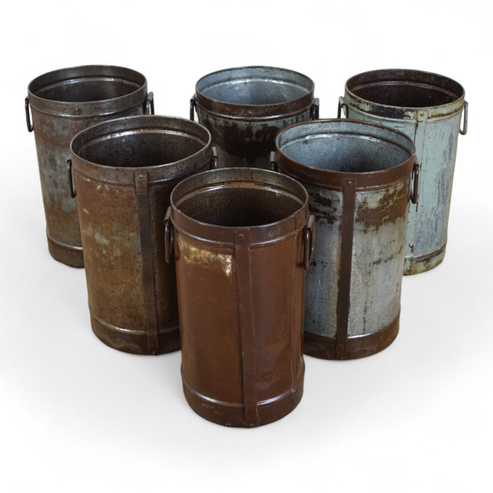Vintage Metal Planter