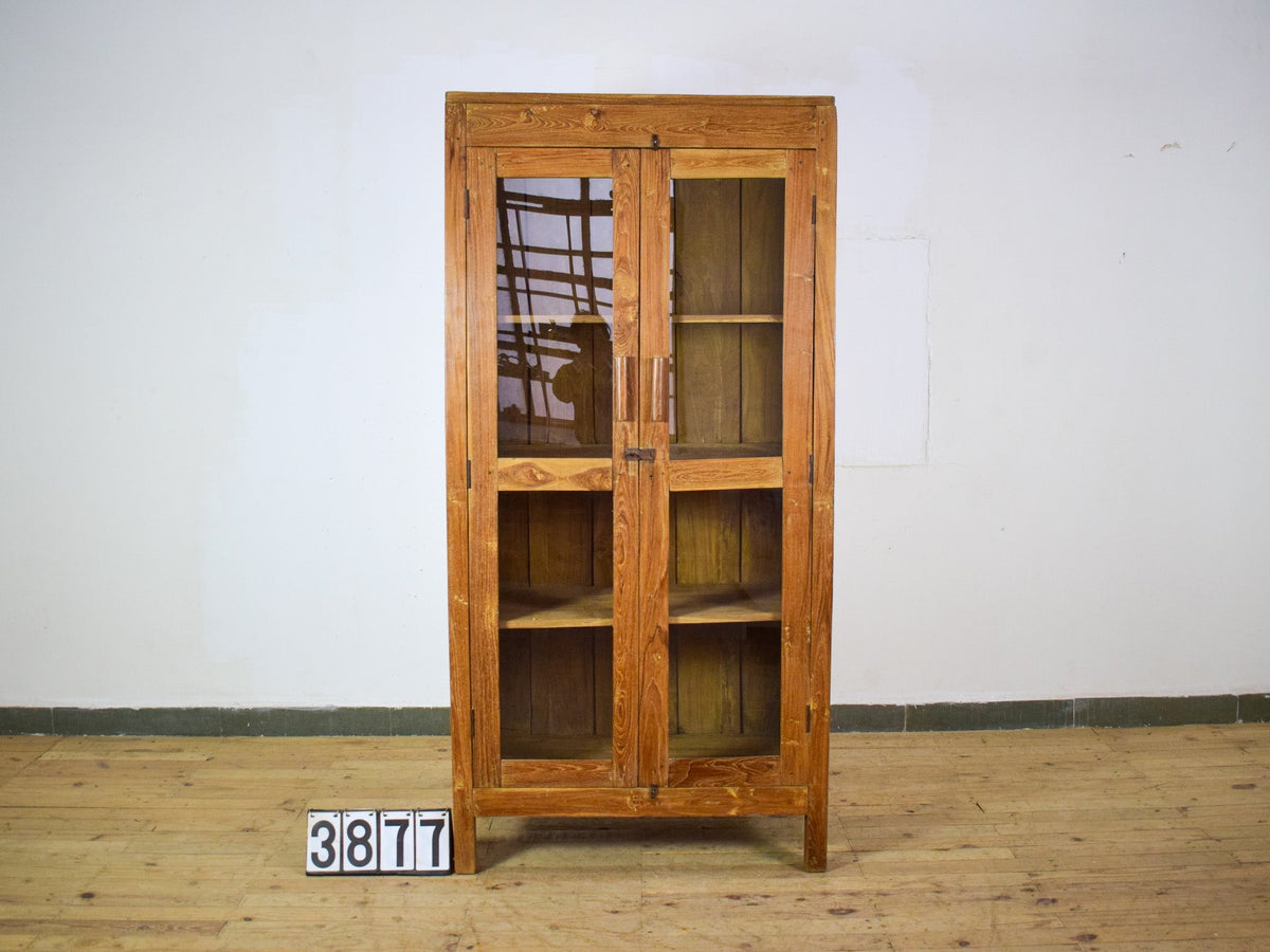 Vintage Wooden Rustic Cupboard Cabinet