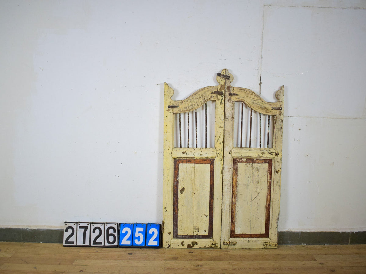 Pair of Vintage Indian Garden Dog Gates