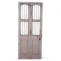 Pair of Antique Vintage Indian Doors Shutters